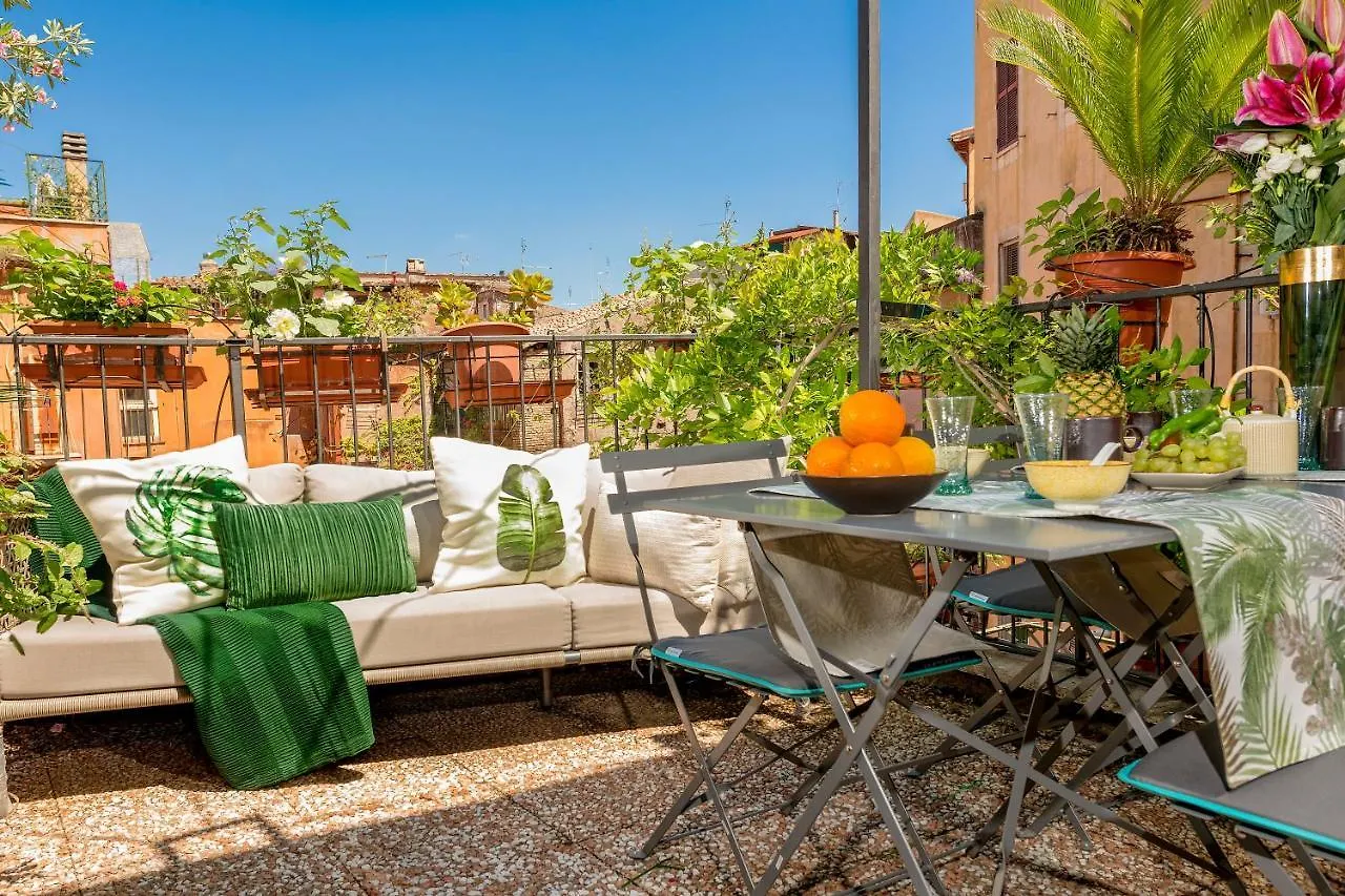 公寓 Stunning Flat With Terrace In Trastevere 罗马