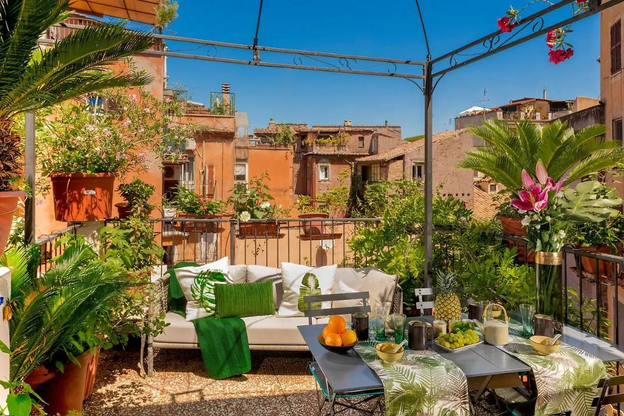 Stunning Flat With Terrace In Trastevere 罗马 0*,